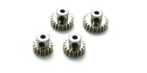 KYOSHO MINI-Z AWD, ALLOY PINION GEAR SET (4pcs). 15T, 17T, 19T, 21T, MDW021