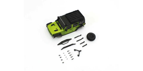 KYOSHO MINI-Z JEEP WRANGLER RUBICON, MOJITO Green BODYSHELL, MXB08GR