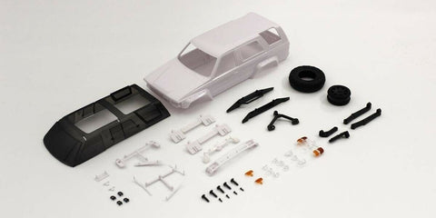 KYOSHO MINI-Z TOYOTA 4RUNNER MINI-Z 4X4 MX01 (WHITE BODY SET), MXN02