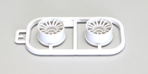 KYOSHO Mini-Z, WHEELS SET WHITE, MR03 - WIDE 2 OFFSET (2) MZH131W-W2