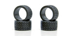 KYOSHO MINI-Z RADIAL TYRES 20 SHORE, TREADED WIDE (4) MZW38-20B