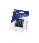 GENS ACE , 4 x AAA RECHARGABLE BATTERIES 750mAh HV, 1.2V NiMh, GE2-0750AAA-UHV