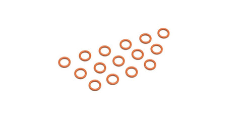 KYOSHO SILICON O-RING P4.5 Slim, ORANGE (15), ORG045S