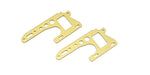 KYOSHO LEGENDARY SERIES, TURBO OPTIMA, JAVELIN, Front Side Plates GOLD, OT214G