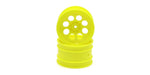 KYOSHO TURBO OPTIMA, YELLOW 8 HOLE WHEELS, 50mm (2), OTH245Y