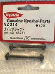 KYOSHO, V-one S, FRONT OR REAR DRIVE SHAFTS (2) VZ014