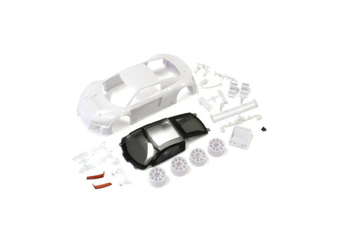 KYOSHO MINI-Z AUDI R8 LMS 2015 MINI-Z (WHITE BODY + RIM SET for RWD) MZN189