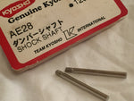 KYOSHO, ALPHA ep, alpha 2 gp, shock shafts x 2, VINTAGE, AE28