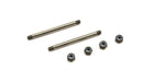 KYOSHO ULTIMA RT5, DB, SC, RB6, RB7, ZX7, SUSPENSION SHAFTS + NUTS (2) UM561