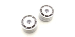 KYOSHO LEGENDARY SERIES, ULTIMA, 8D REAR WHITE WHEELS (2) 50mm, UTH002WT